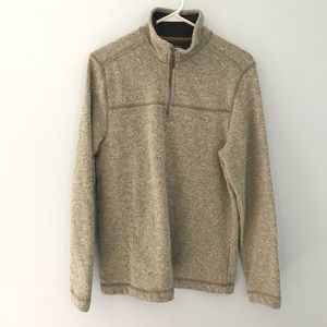 GH Bass Men’s Quarter Zip sweater
